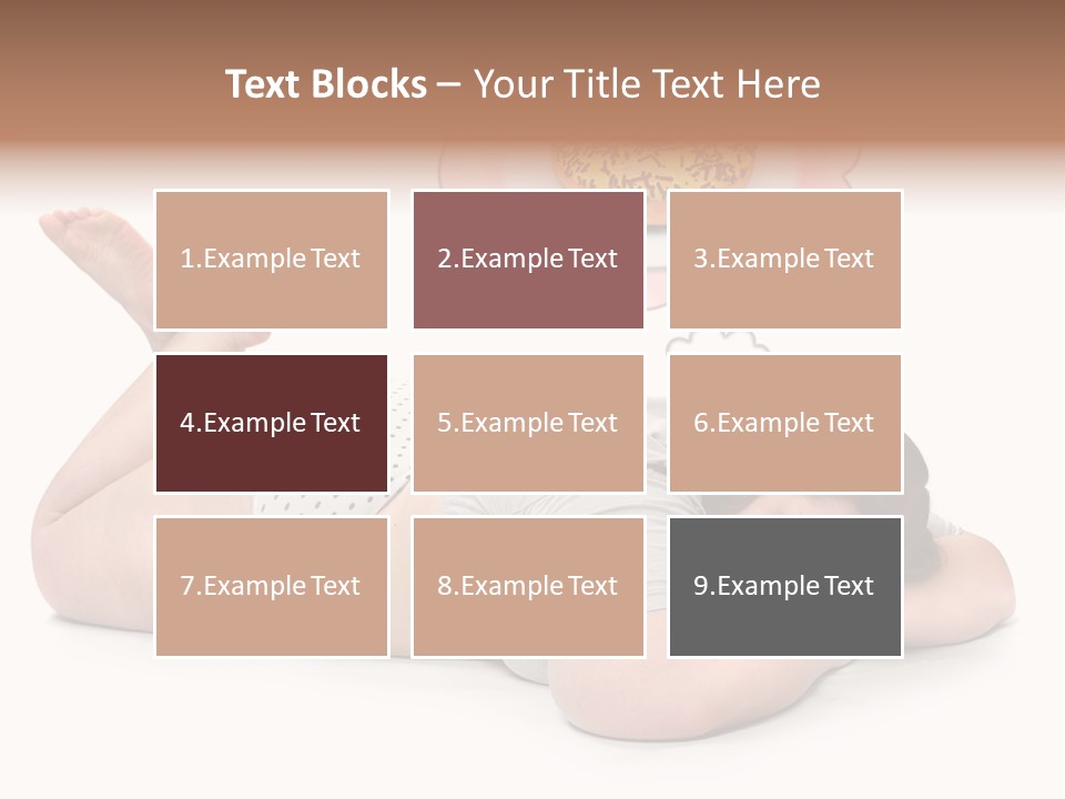 Fatty Food Lazy PowerPoint Template