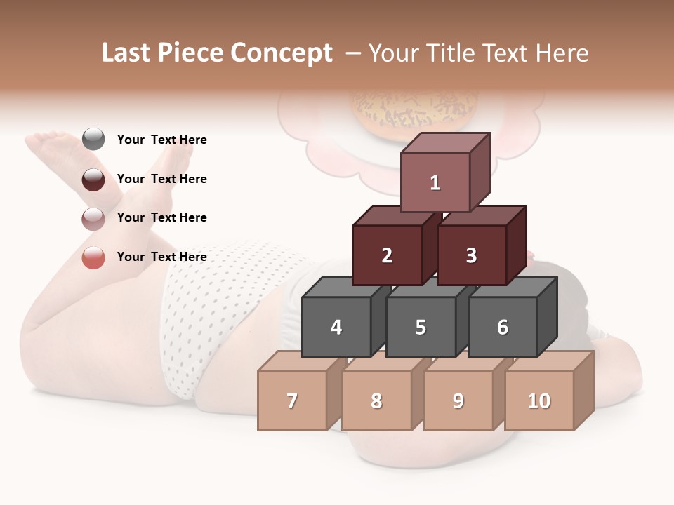 Fatty Food Lazy PowerPoint Template