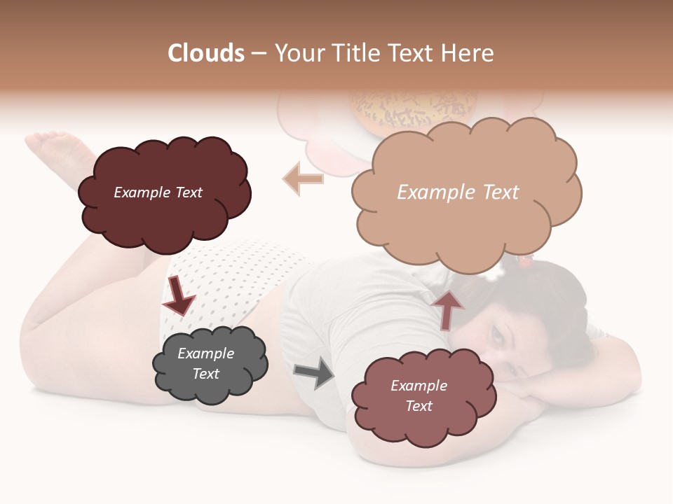 Fatty Food Lazy PowerPoint Template