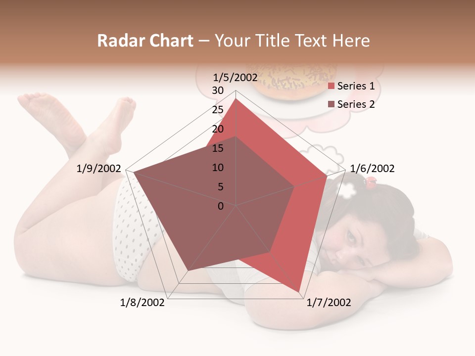 Fatty Food Lazy PowerPoint Template