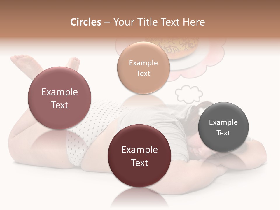 Fatty Food Lazy PowerPoint Template