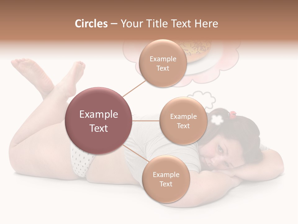 Fatty Food Lazy PowerPoint Template