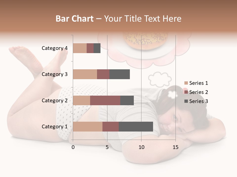 Fatty Food Lazy PowerPoint Template