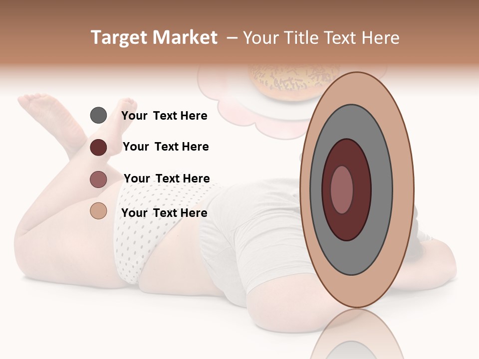 Fatty Food Lazy PowerPoint Template