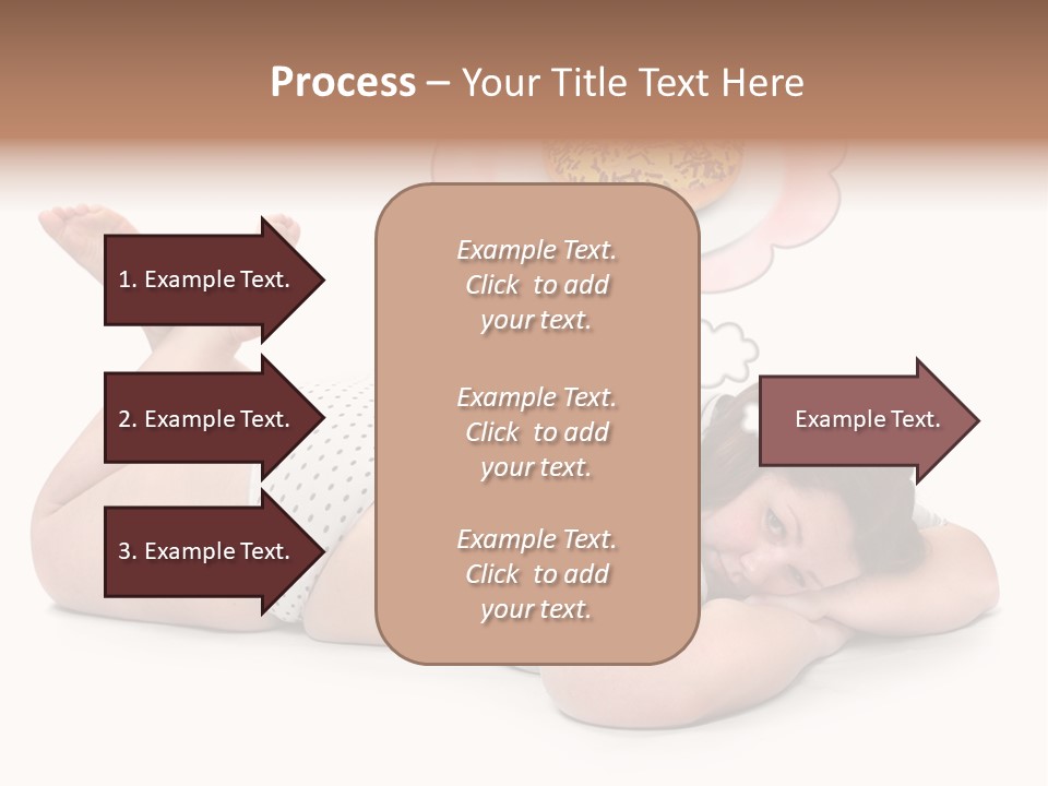 Fatty Food Lazy PowerPoint Template