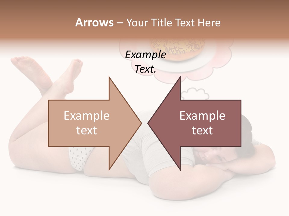Fatty Food Lazy PowerPoint Template