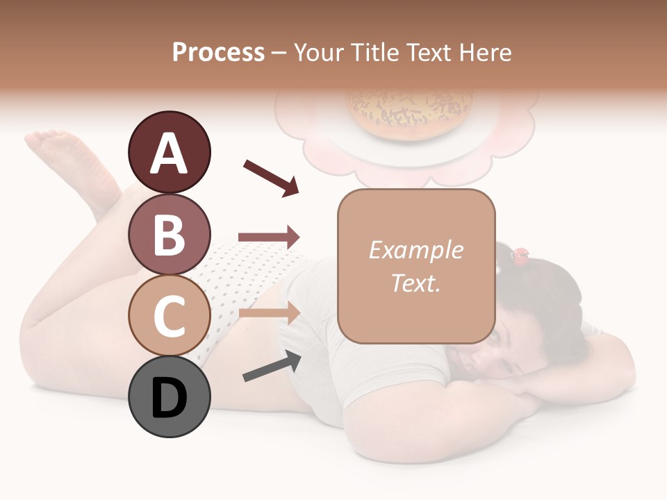 Fatty Food Lazy PowerPoint Template
