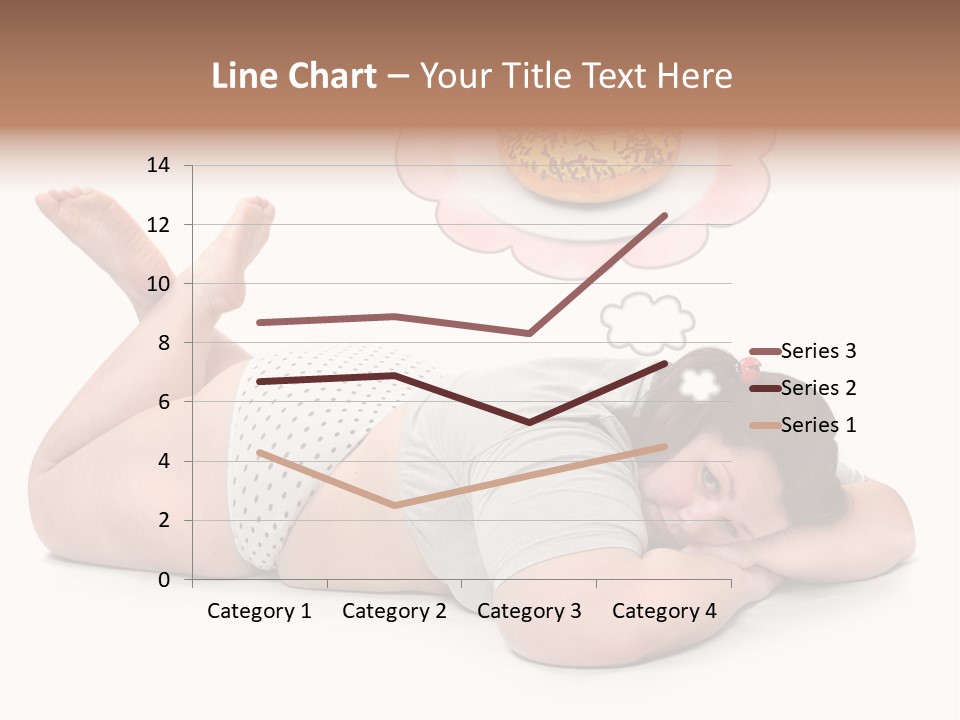 Fatty Food Lazy PowerPoint Template