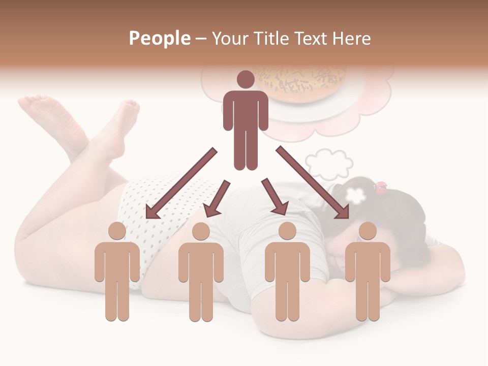 Fatty Food Lazy PowerPoint Template