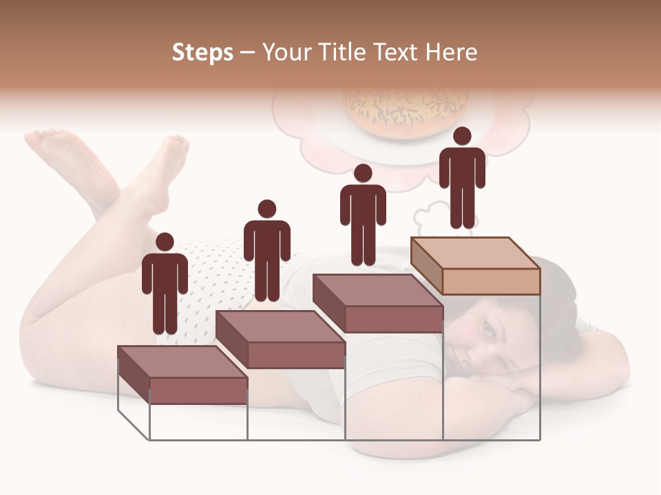 Fatty Food Lazy PowerPoint Template