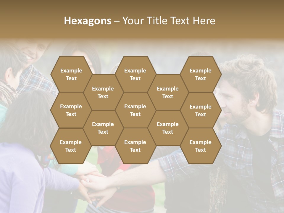Partnership Enjoyment People PowerPoint Template