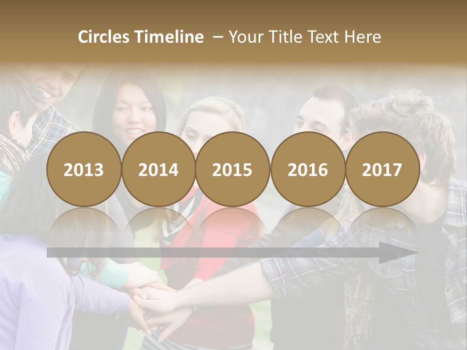 Partnership Enjoyment People PowerPoint Template