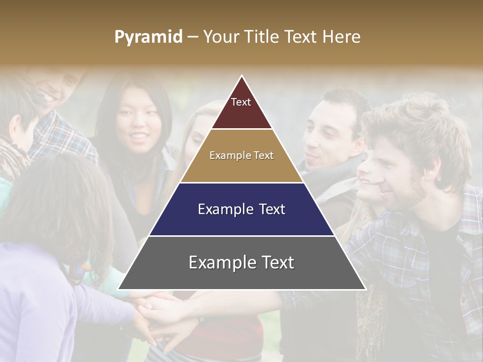 Partnership Enjoyment People PowerPoint Template