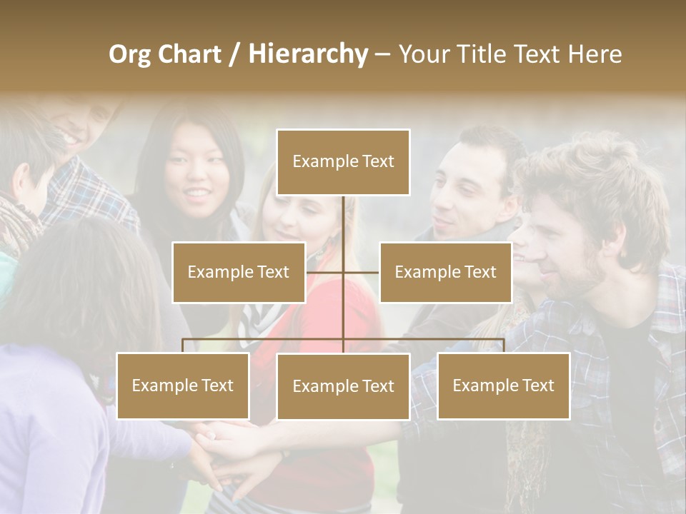 Partnership Enjoyment People PowerPoint Template