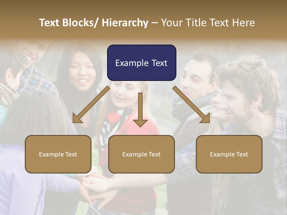 Partnership Enjoyment People PowerPoint Template