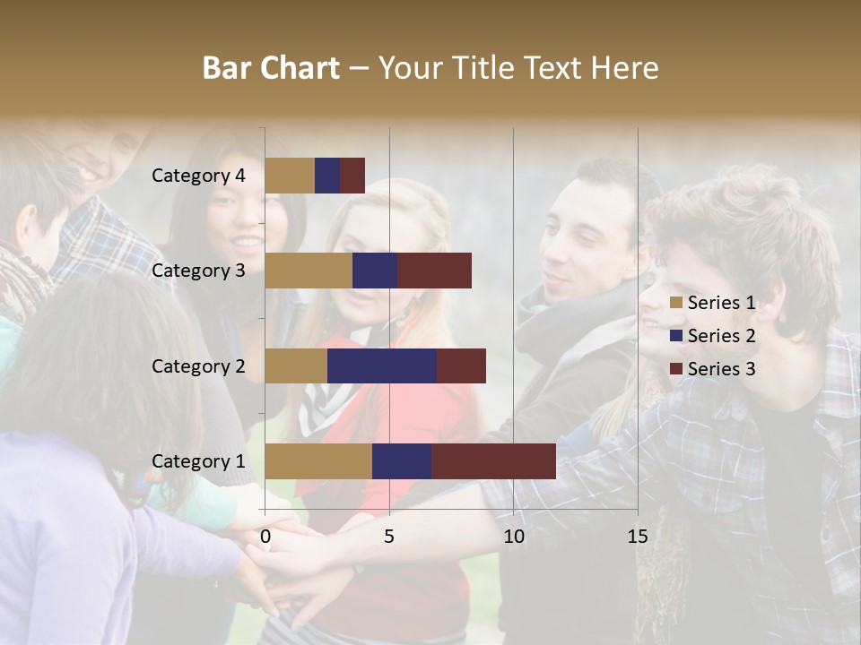 Partnership Enjoyment People PowerPoint Template