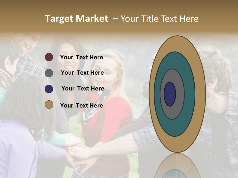 Partnership Enjoyment People PowerPoint Template