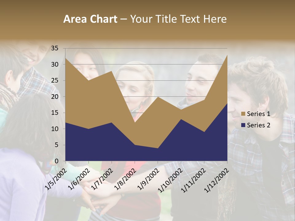 Partnership Enjoyment People PowerPoint Template