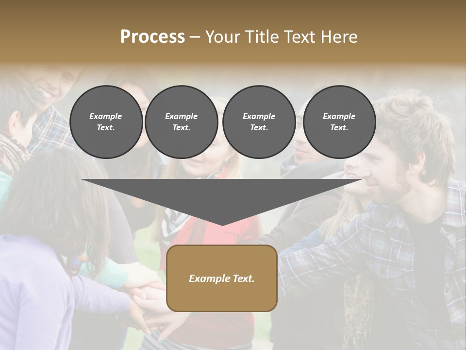 Partnership Enjoyment People PowerPoint Template