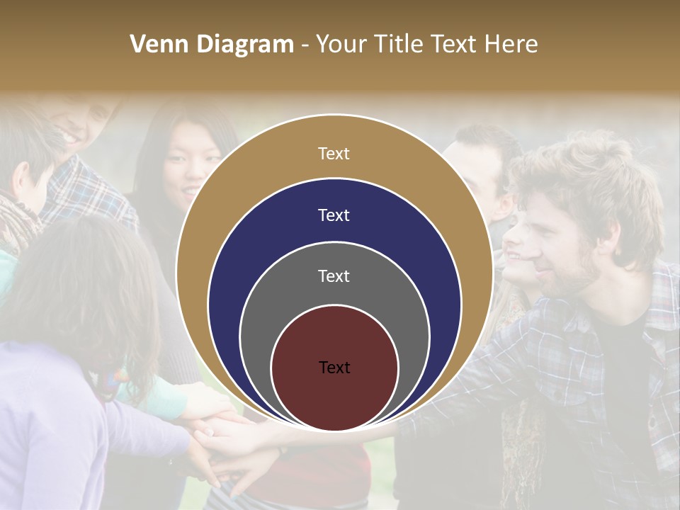 Partnership Enjoyment People PowerPoint Template