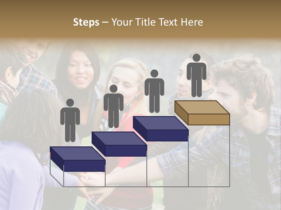 Partnership Enjoyment People PowerPoint Template
