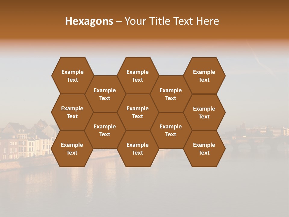 Maas St Servaas Bridge Maastricht PowerPoint Template