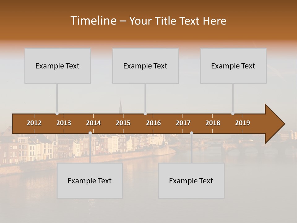Maas St Servaas Bridge Maastricht PowerPoint Template