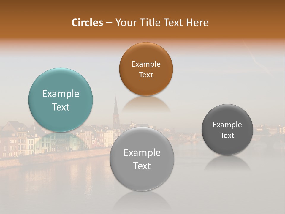 Maas St Servaas Bridge Maastricht PowerPoint Template