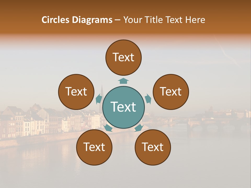 Maas St Servaas Bridge Maastricht PowerPoint Template