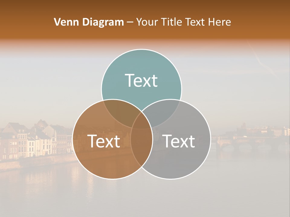 Maas St Servaas Bridge Maastricht PowerPoint Template