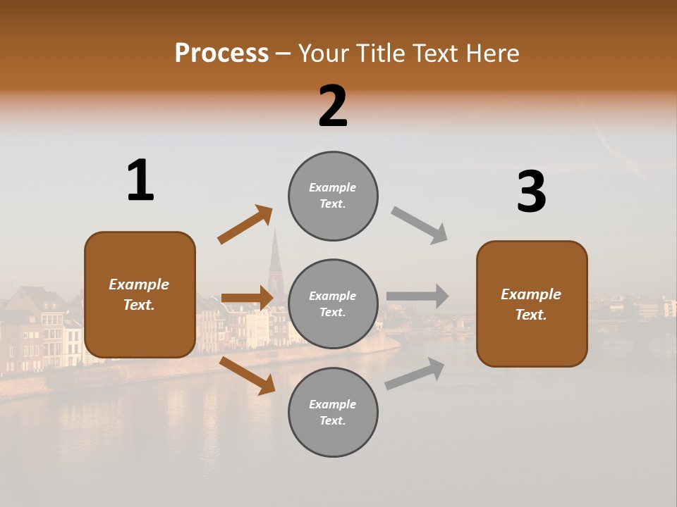 Maas St Servaas Bridge Maastricht PowerPoint Template