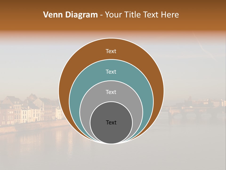 Maas St Servaas Bridge Maastricht PowerPoint Template