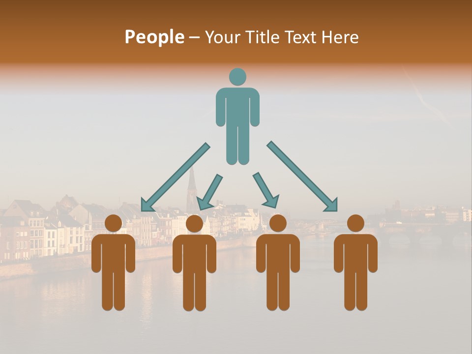 Maas St Servaas Bridge Maastricht PowerPoint Template