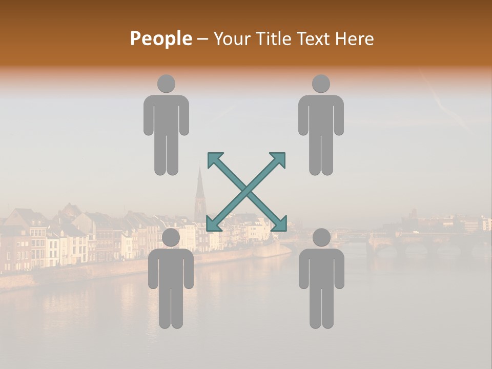 Maas St Servaas Bridge Maastricht PowerPoint Template