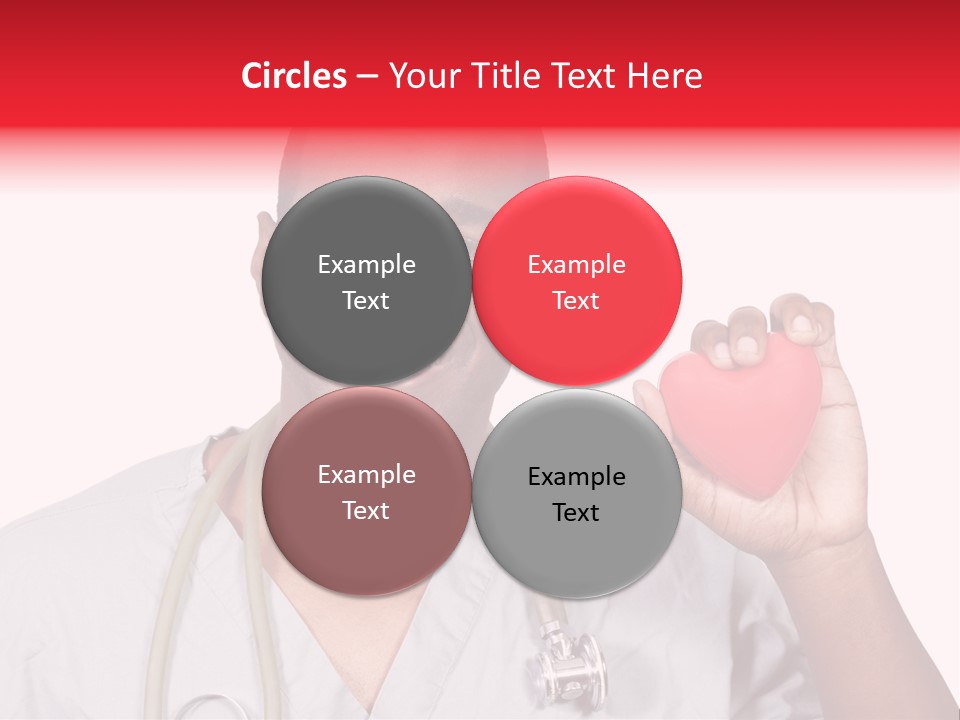 Uniform Strong Heart PowerPoint Template