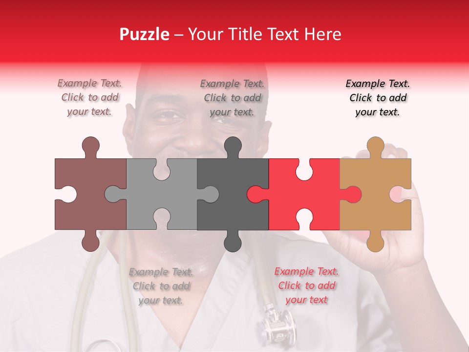 Uniform Strong Heart PowerPoint Template