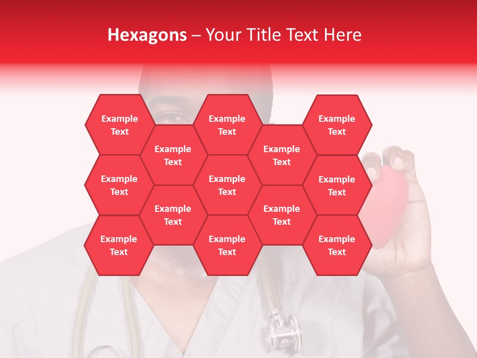 Uniform Strong Heart PowerPoint Template