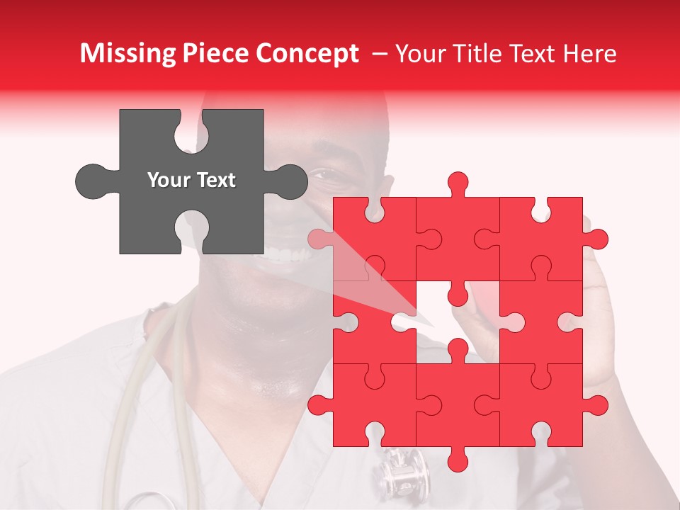 Uniform Strong Heart PowerPoint Template