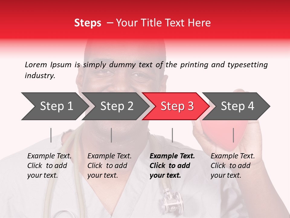 Uniform Strong Heart PowerPoint Template