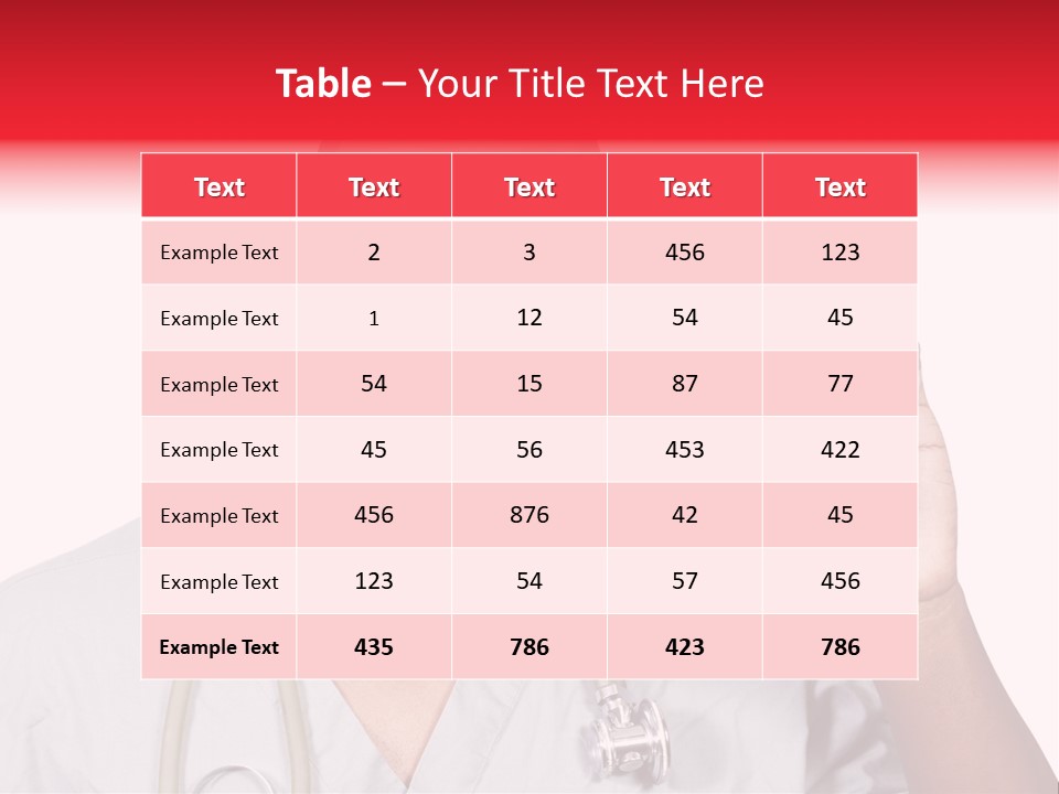 Uniform Strong Heart PowerPoint Template