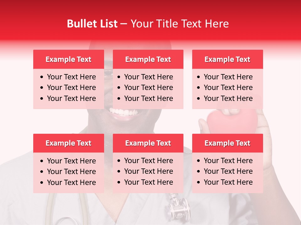 Uniform Strong Heart PowerPoint Template