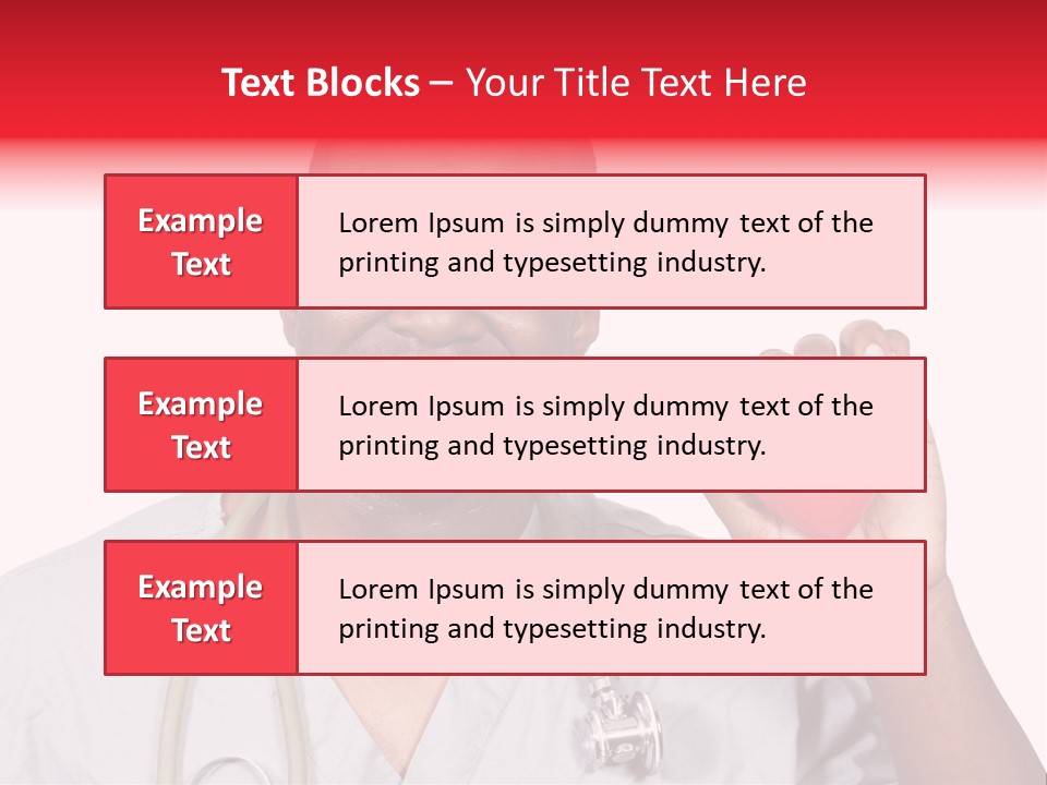 Uniform Strong Heart PowerPoint Template