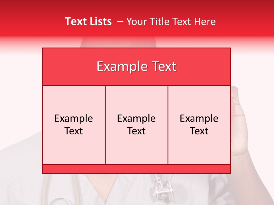 Uniform Strong Heart PowerPoint Template