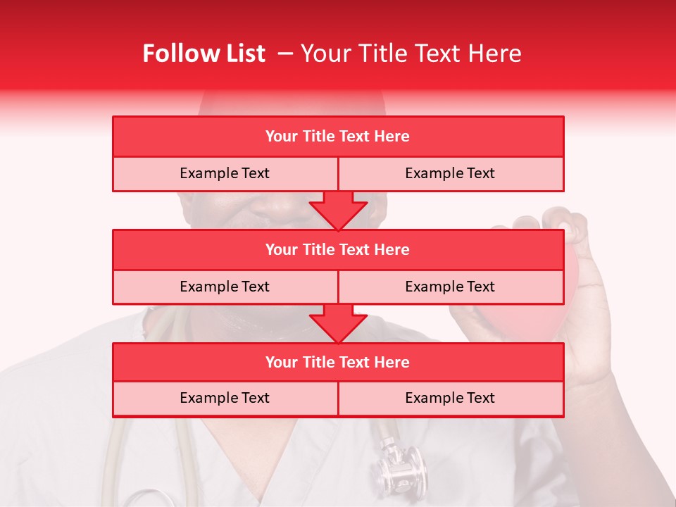 Uniform Strong Heart PowerPoint Template