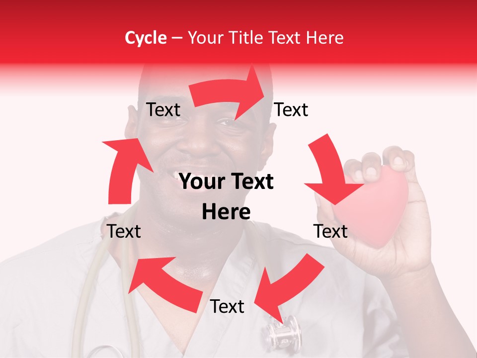 Uniform Strong Heart PowerPoint Template