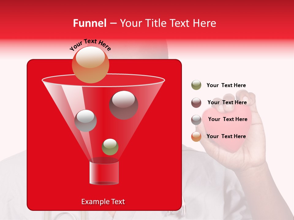 Uniform Strong Heart PowerPoint Template