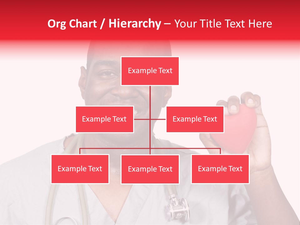 Uniform Strong Heart PowerPoint Template