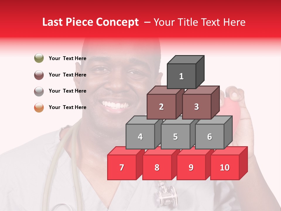 Uniform Strong Heart PowerPoint Template