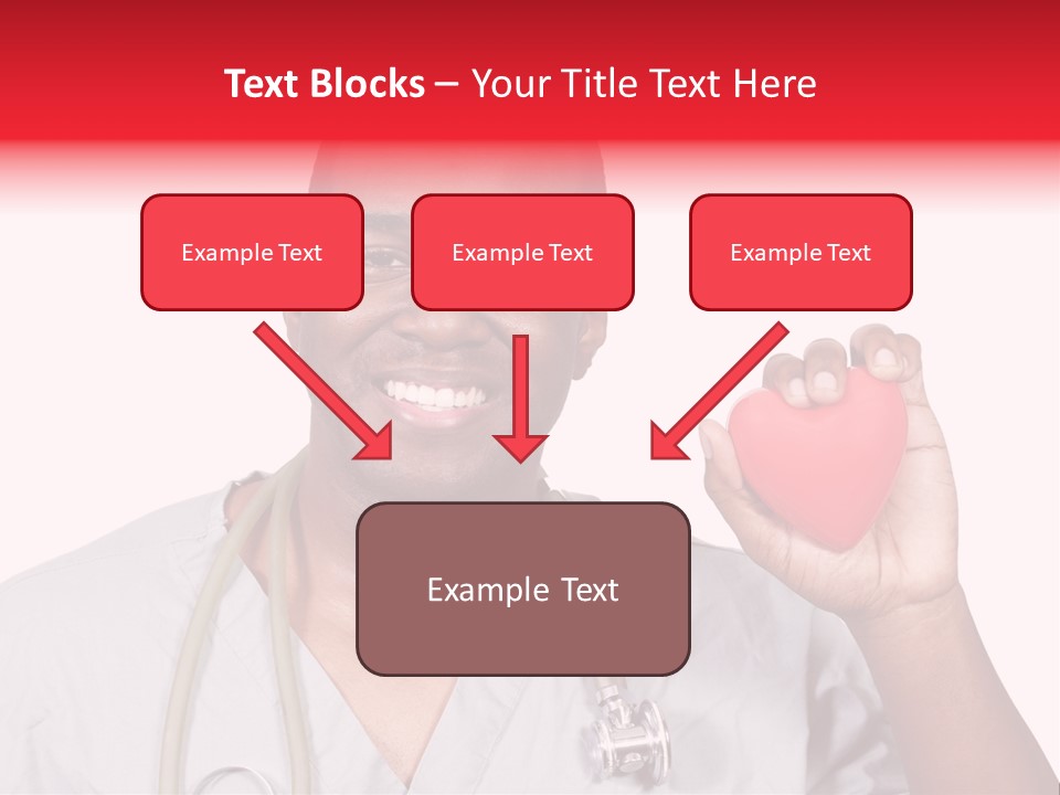 Uniform Strong Heart PowerPoint Template