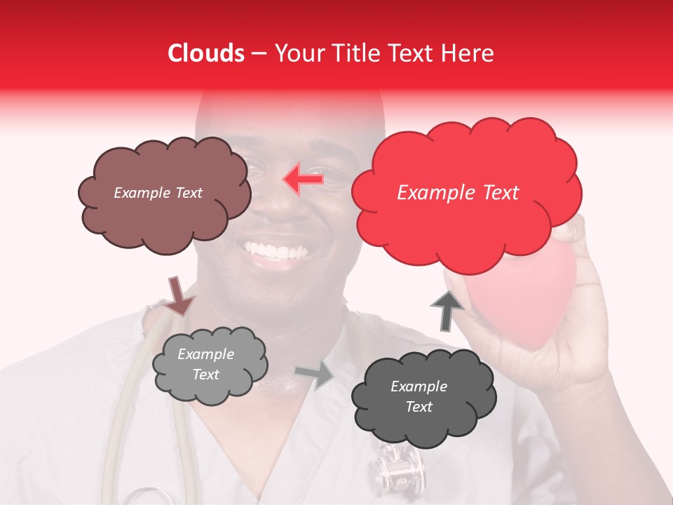 Uniform Strong Heart PowerPoint Template